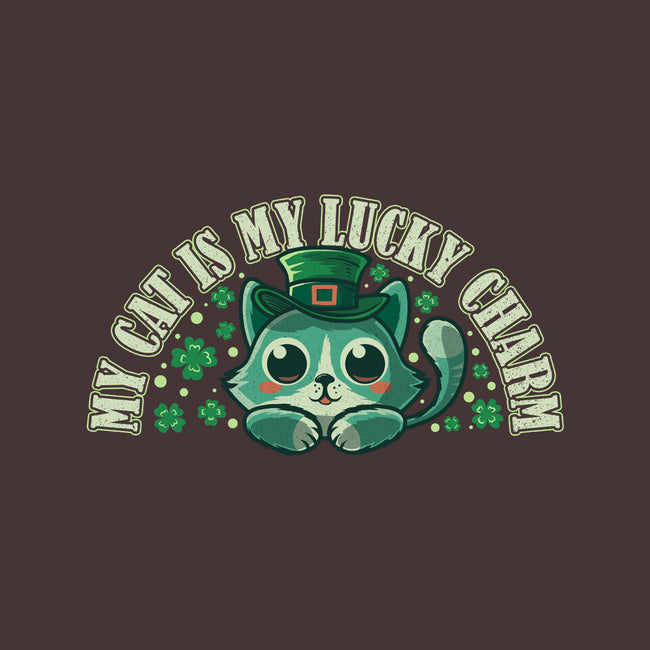 My Cat Is My Lucky Charm-None-Non-Removable Cover w Insert-Throw Pillow-erion_designs