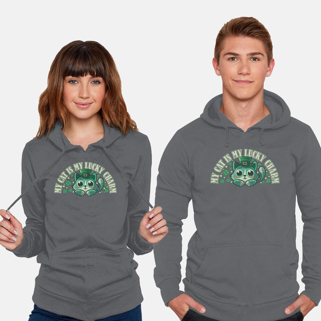 My Cat Is My Lucky Charm-Unisex-Pullover-Sweatshirt-erion_designs