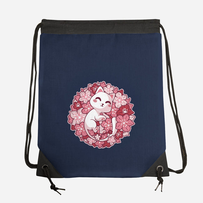 Spring Kittens-None-Drawstring-Bag-erion_designs