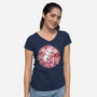 Spring Kittens-Womens-V-Neck-Tee-erion_designs