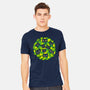 Spring Leaf Kittens-Mens-Heavyweight-Tee-erion_designs