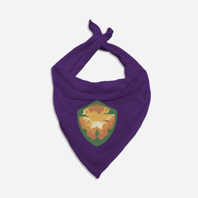 Hylian Shield-Dog-Bandana-Pet Collar-RamenBoy