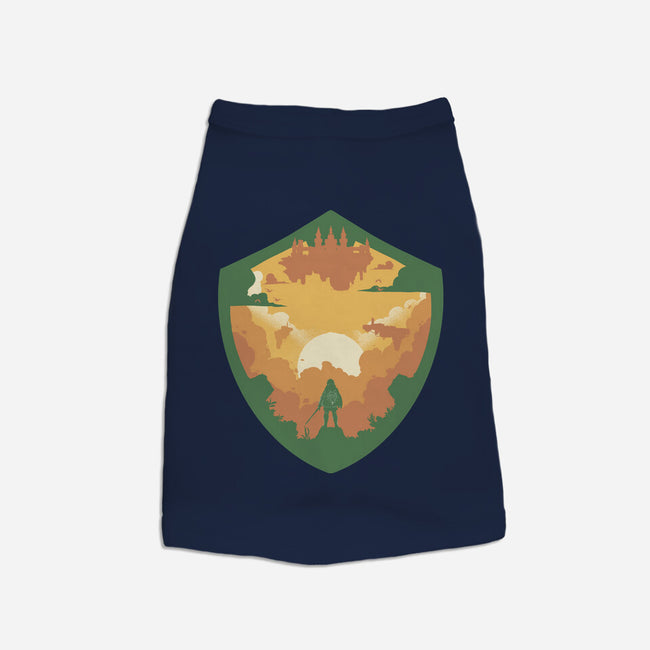 Hylian Shield-Dog-Basic-Pet Tank-RamenBoy