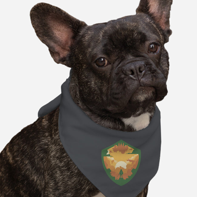 Hylian Shield-Dog-Bandana-Pet Collar-RamenBoy