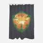 Hylian Shield-None-Polyester-Shower Curtain-RamenBoy