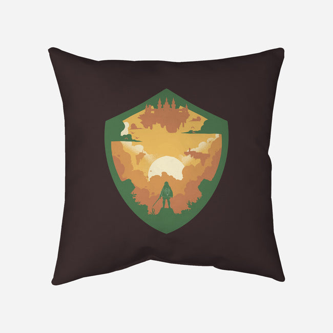 Hylian Shield-None-Removable Cover w Insert-Throw Pillow-RamenBoy