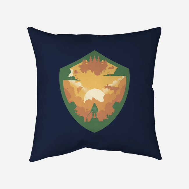 Hylian Shield-None-Removable Cover w Insert-Throw Pillow-RamenBoy