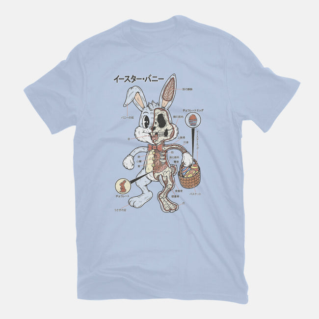 Easter Bunny Anatomy-Mens-Heavyweight-Tee-Firebrander