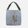 Easter Bunny Anatomy-None-Adjustable Tote-Bag-Firebrander