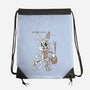 Easter Bunny Anatomy-None-Drawstring-Bag-Firebrander