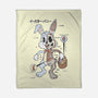 Easter Bunny Anatomy-None-Fleece-Blanket-Firebrander