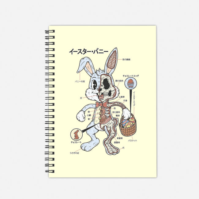 Easter Bunny Anatomy-None-Dot Grid-Notebook-Firebrander
