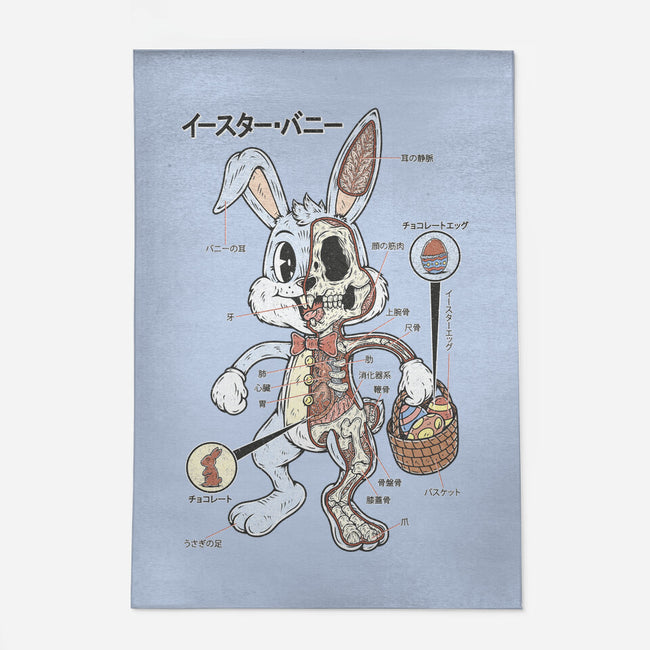 Easter Bunny Anatomy-None-Indoor-Rug-Firebrander