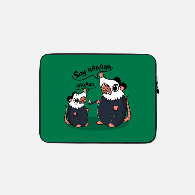 Say Aaaaa-None-Zippered-Laptop Sleeve-Freecheese