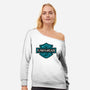 Flynns Arcade-Womens-Off Shoulder-Sweatshirt-Melonseta