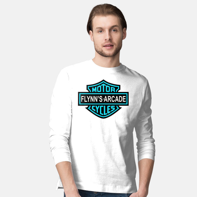 Flynns Arcade-Mens-Long Sleeved-Tee-Melonseta