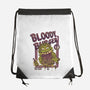 Burger Monster-None-Drawstring-Bag-MeanMonkey