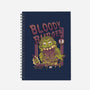 Burger Monster-None-Dot Grid-Notebook-MeanMonkey