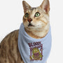 Burger Monster-Cat-Bandana-Pet Collar-MeanMonkey