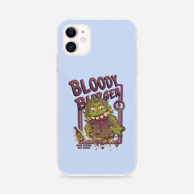 Burger Monster-iPhone-Snap-Phone Case-MeanMonkey