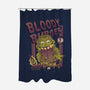 Burger Monster-None-Polyester-Shower Curtain-MeanMonkey
