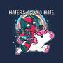 Haters Gonna Hate-Womens-Fitted-Tee-naomori