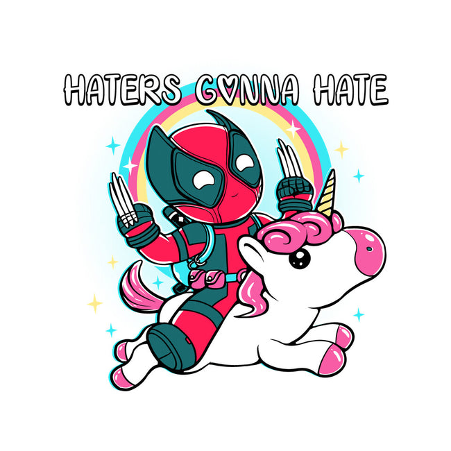 Haters Gonna Hate-None-Glossy-Sticker-naomori
