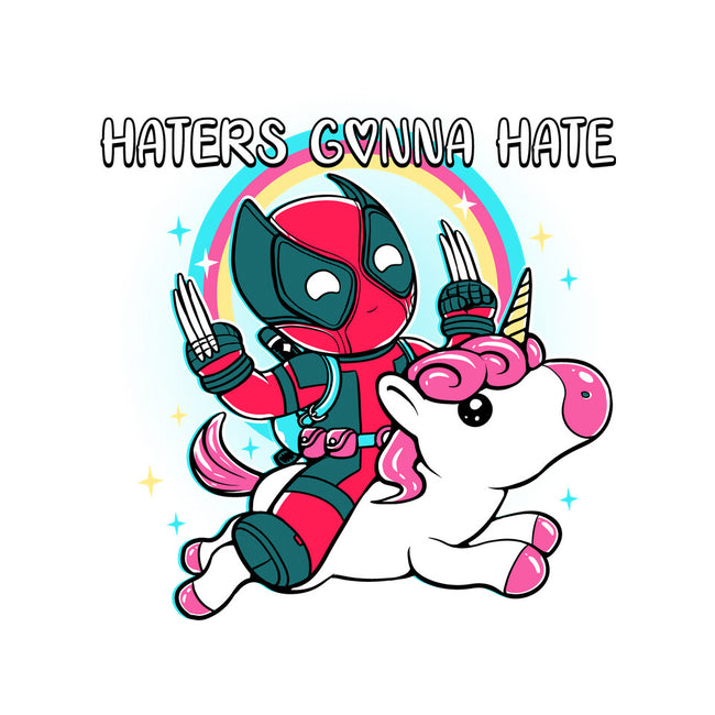 Haters Gonna Hate-Womens-Fitted-Tee-naomori