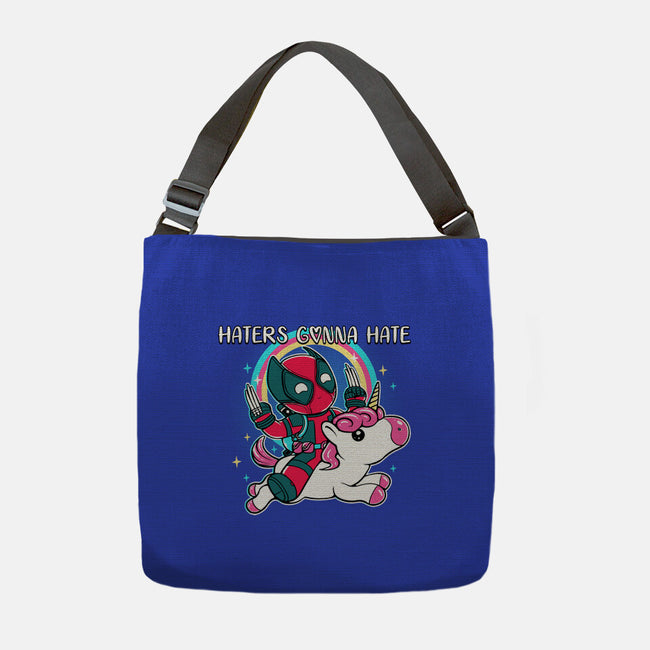 Haters Gonna Hate-None-Adjustable Tote-Bag-naomori