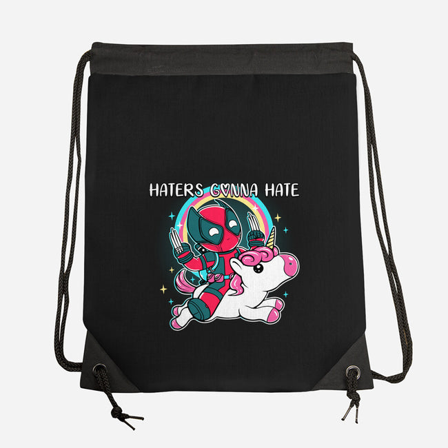 Haters Gonna Hate-None-Drawstring-Bag-naomori