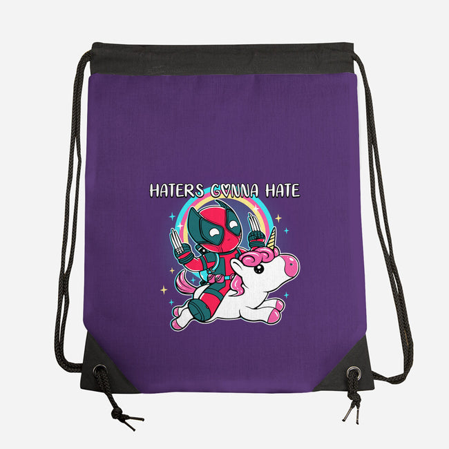 Haters Gonna Hate-None-Drawstring-Bag-naomori