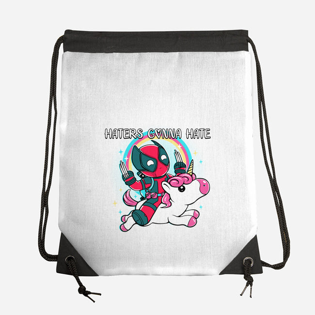 Haters Gonna Hate-None-Drawstring-Bag-naomori