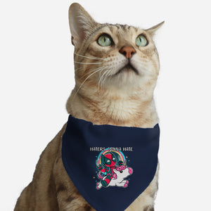 Haters Gonna Hate-Cat-Adjustable-Pet Collar-naomori
