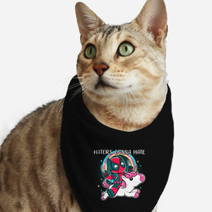 Haters Gonna Hate-Cat-Bandana-Pet Collar-naomori
