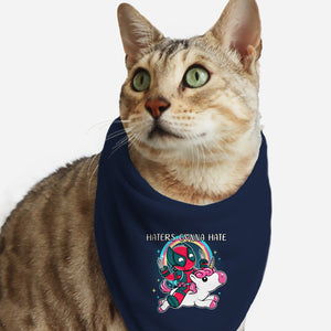 Haters Gonna Hate-Cat-Bandana-Pet Collar-naomori