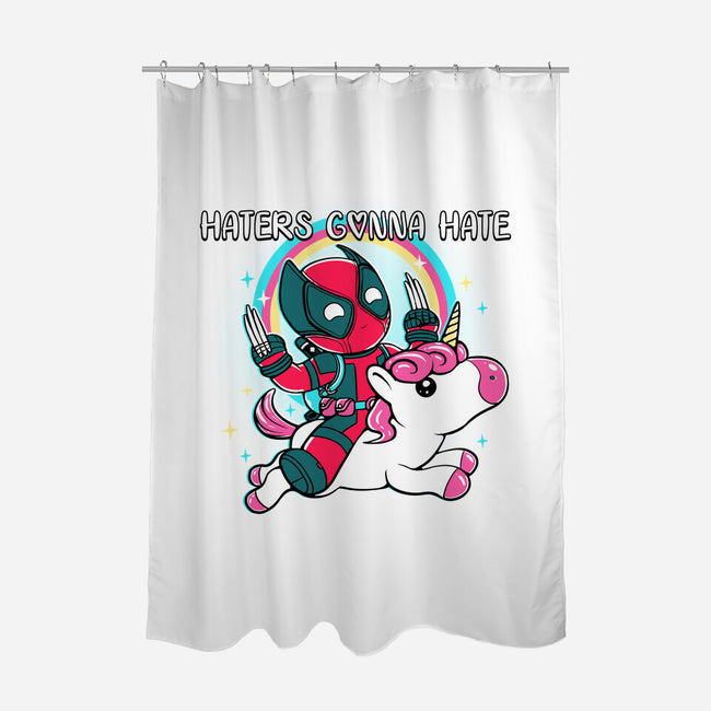 Haters Gonna Hate-None-Polyester-Shower Curtain-naomori