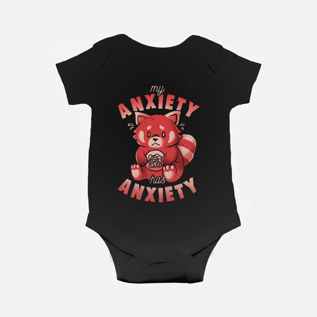 My Anxiety Has Anxiety-Baby-Basic-Onesie-eduely