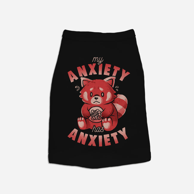 My Anxiety Has Anxiety-Cat-Basic-Pet Tank-eduely