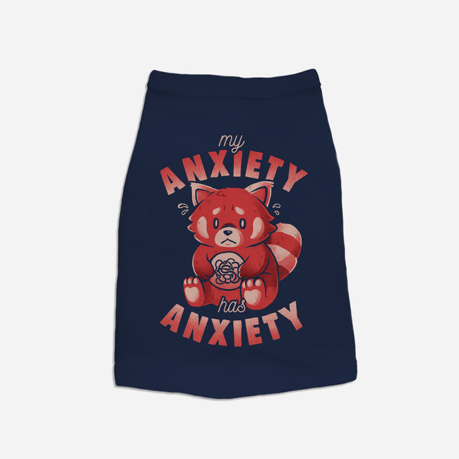 My Anxiety Has Anxiety-Cat-Basic-Pet Tank-eduely