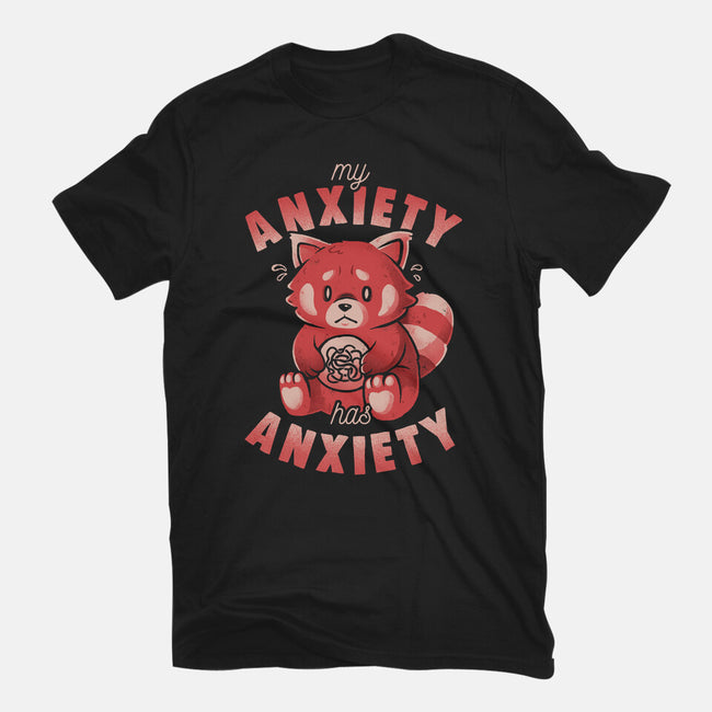 My Anxiety Has Anxiety-Womens-Fitted-Tee-eduely