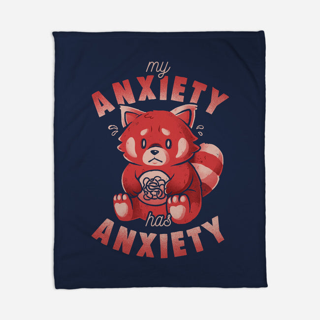 My Anxiety Has Anxiety-None-Fleece-Blanket-eduely