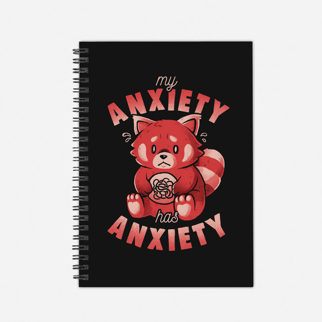 My Anxiety Has Anxiety-None-Dot Grid-Notebook-eduely