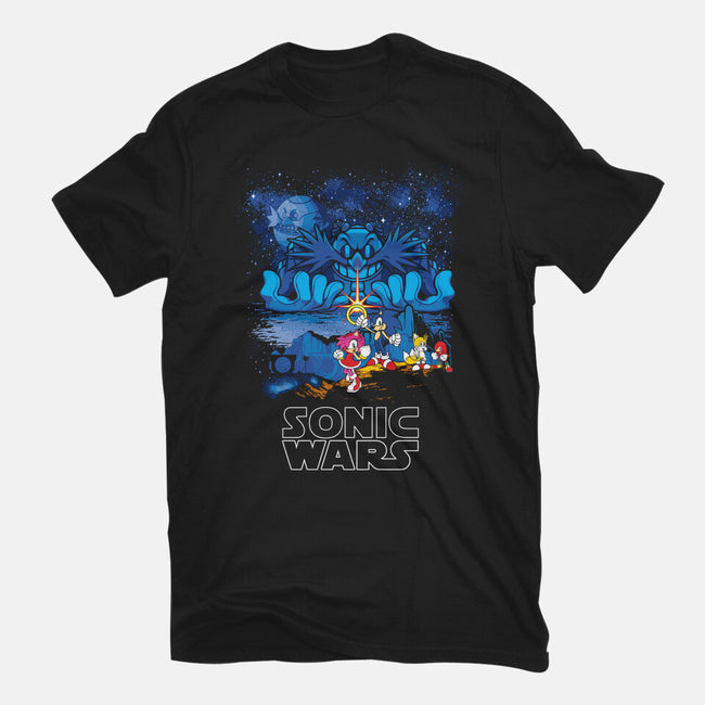 Sonic Wars-Youth-Basic-Tee-dalethesk8er