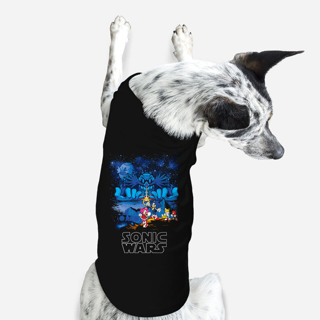 Sonic Wars-Dog-Basic-Pet Tank-dalethesk8er