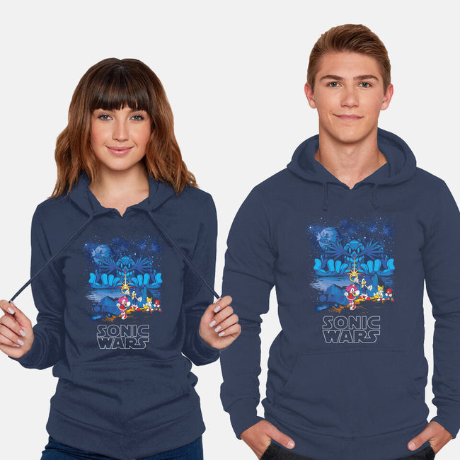 Sonic Wars-Unisex-Pullover-Sweatshirt-dalethesk8er