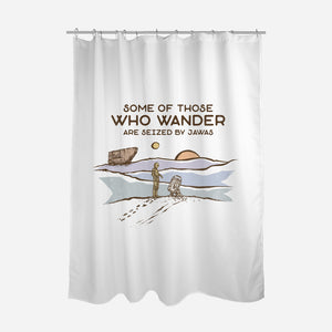 Some Are Seized By Jawas-None-Polyester-Shower Curtain-kg07