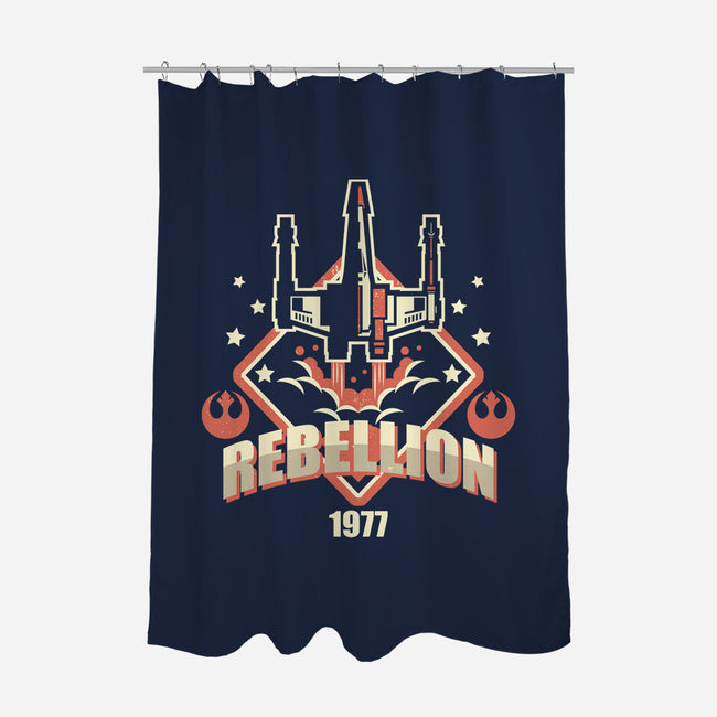 Rebellion Patch-None-Polyester-Shower Curtain-jrberger