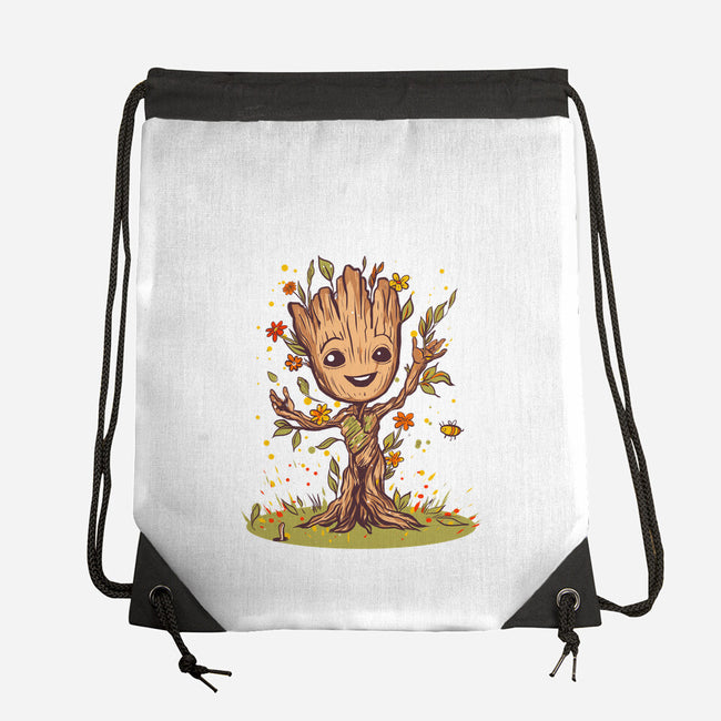 I Am Spring-None-Drawstring-Bag-kharmazero