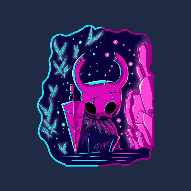 The Hollow Neon Knight-Womens-Fitted-Tee-nickzzarto