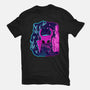 The Hollow Neon Knight-Womens-Fitted-Tee-nickzzarto